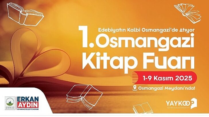 Osmangazi Kitap Fuarı Kapılarını Açıyor