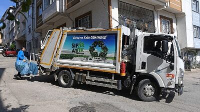 Osmangazi’de Ambalaj Atıkları Kapı Kapı Toplanıyor