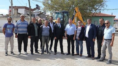 Pazarbaşı Caddesi’nde Çalışmalar Tamamlandı