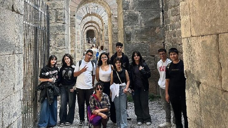 Pergamon Antik Kenti’nde lisan marifetlerini geliştirdiler
