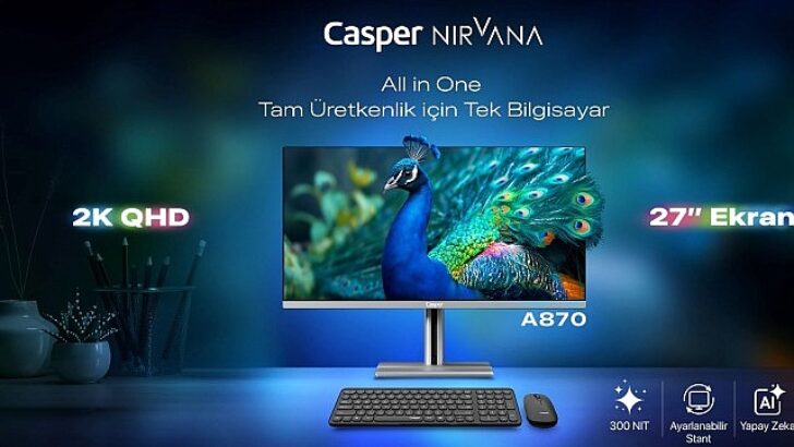 Şıklık, güç ve yapay zeka tek bir dizaynda: 2K QUAD HD ekranlı Nirvana A870
