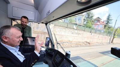 Stadyum tramvay sınırı açıldı, sırada Kartepe var