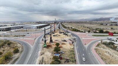 Tramvay Sınırı Çalışması Kapsamında TÜMOSAN Kavşağı’nda Yol Genişletme Çalışması Başladı