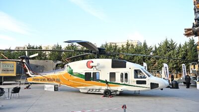 Türkiye’nin birinci yerli yangın söndürme helikopteri tanıtıldı