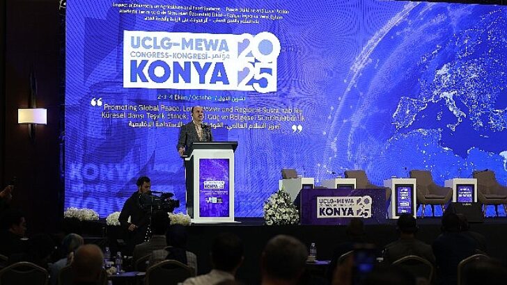 UCLG-MEWA Kongresi’nin Kapanışında Konuşan UCLG Başkanı Altay: “Tarihi Bir Kongreye Mesken Sahipliği Yaptık”