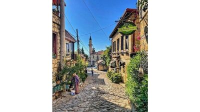 Yeşilyurt Köyü, Sonbaharın Renkleri Eşliğinde Cumhuriyet Coşkusunu Tabiatta Kutluyor