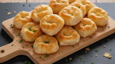 3 Peynirli Puf Börek Tarifi