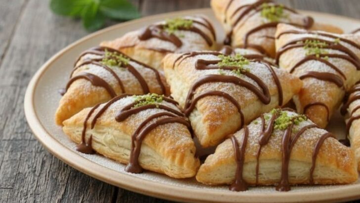 Çikolatalı Milföy Tarifi