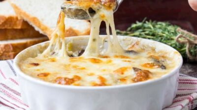 Fırında Mantar Graten Tarifi