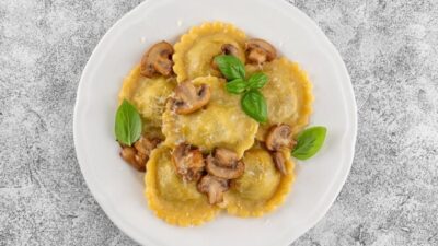 Mantarlı Ravioli Tarifi