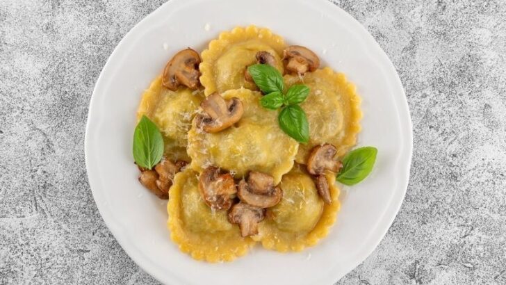 Mantarlı Ravioli Tarifi