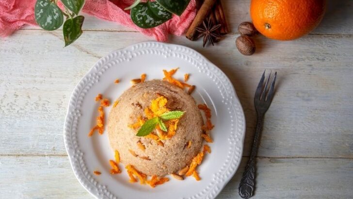 Portakallı Kolay İrmik Helvası