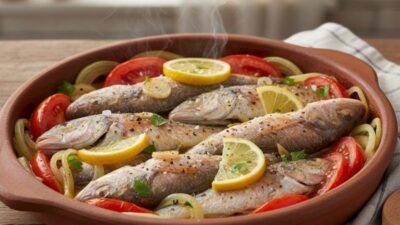 Tekir Buğulama Tarifi