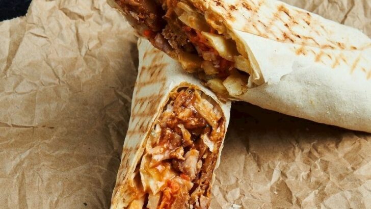 Teriyaki Soslu Tavuk Dürüm