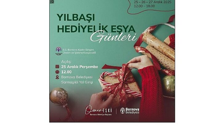 Bornova’da ‘Yılbaşı İkramlık Eşya Günleri’ başlıyor