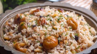 Kestaneli Pirinç Pilavı Tarifi
