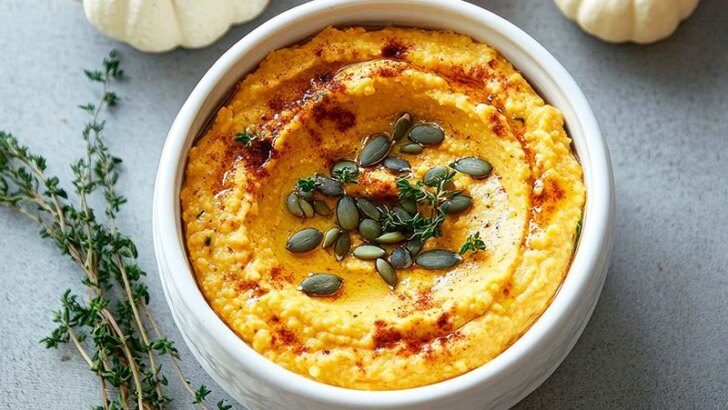 Renkli Ve Hafif Bal Kabaklı Humus Tarifi