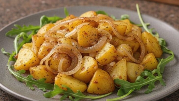 Soğanlı Patates Kavurma Tarifi