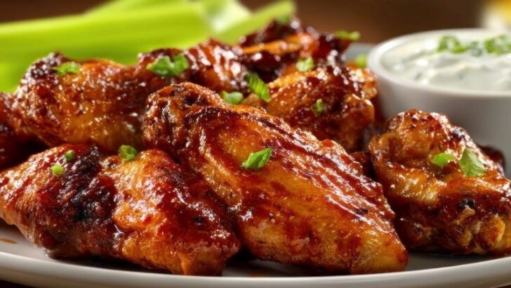 Soslu Tavuk Kanat Tarifi