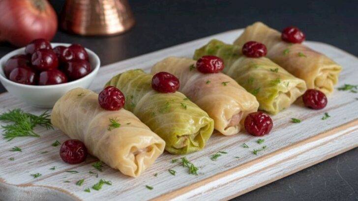 Vişneli Lahana Sarması Tarifi