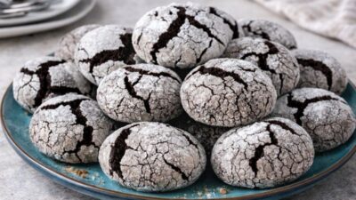 Ağızda Dağılan Kakaolu Çatlak Kurabiye Tarifi