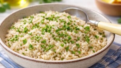 Karamelize Soğanlı Pirinç Pilavı Tarifi