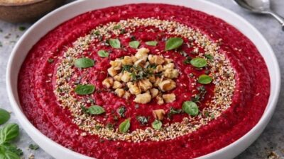 Tahinli Ve Cevizli Pancar Mezesi Tarifi