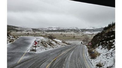 Yağışlı haftada kar ve buzlanmalara karşı çalışmalar sürüyor