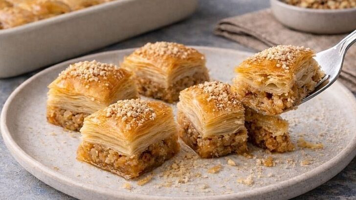 Bademli Ev Baklavası Tarifi