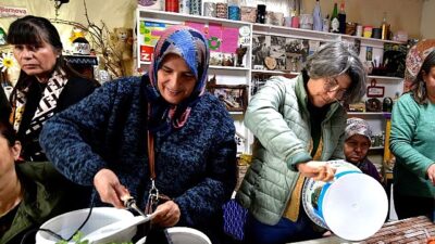 Bornova’da kompostla dönüşen kent tarımı