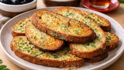 Fırında Yumurtalı Ekmek Tarifi