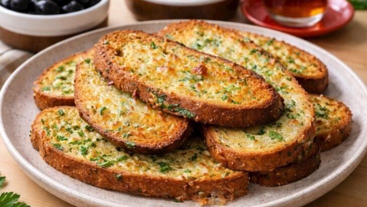 Fırında Yumurtalı Ekmek Tarifi