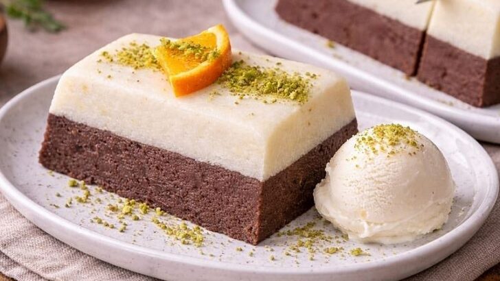 Portakallı İrmikli Kesme Muhallebi Tarifi