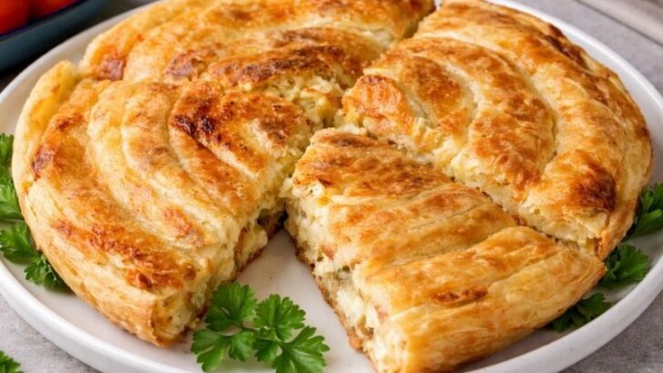 Tavada Yalancı Su Böreği Tarifi