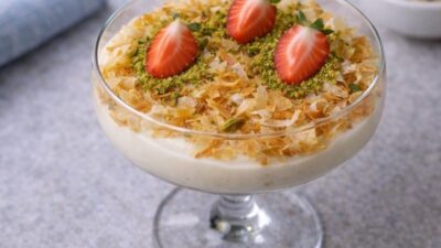 Çıtır Yufkalı Muhallebi Tarifi