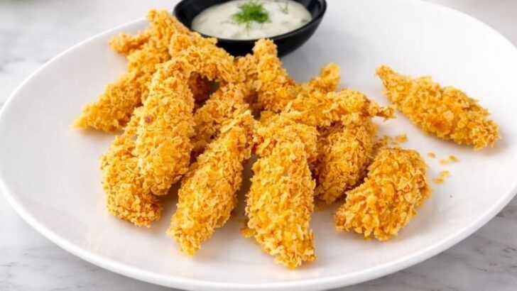 Fırında Çıtır Parmak Tavuk Tarifi