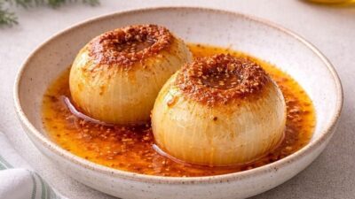 Fırında Tereyağlı Soğan Tarifi