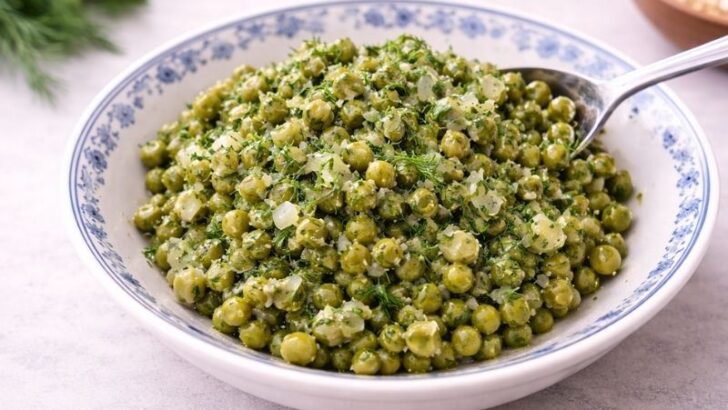 Girit Usulü Bezelye Tarifi