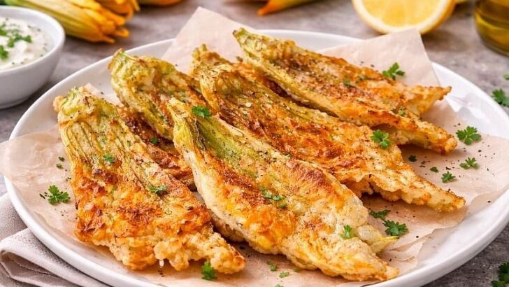 Kabak Çiçeği Kızartması Tarifi