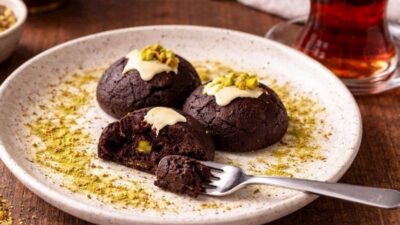 Kahveli Kakaolu Islak Kurabiye Tarifi