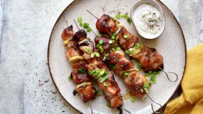 Limonlu Tereyağlı Tavuk Şiş Tarifi