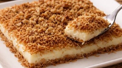 Az Ölçülü Kadayıflı Tavuk Göğsü Tarifi