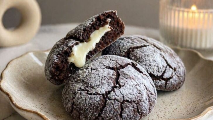 Beyaz Çikolatalı Çatlak Kurabiye Tarifi