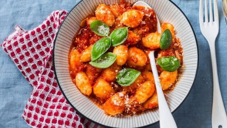 Domates Soslu Gnocchi Tarifi