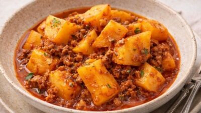 Kıymalı Patates Yemeği Tarifi