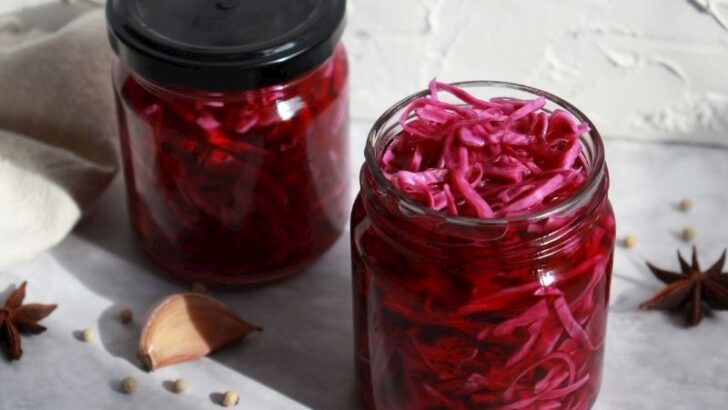 Pratik Mor Lahana Turşusu Tarifi