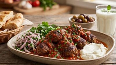 Soslu Kuzu Köftesi Tarifi