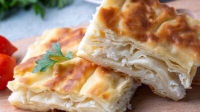 Tek Tavada 10 Dakikada Su Böreği Tarifi