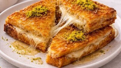 Tost Ekmeğinden Künefe Tarifi