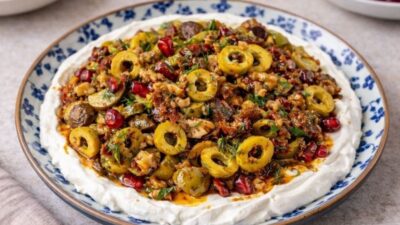 Yeşil Zeytin Mezesi Tarifi